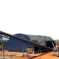 Гальванизированная стальная космическая рама шариковая конструкция конструкция угля хранение сарай Производитель